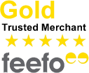 Feefo Gold Trusted Merchant