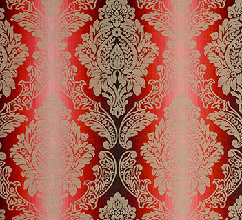 Clarke & Clarke Ornato Cardinal