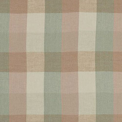 Clarke & Clarke Austin Check Mineral/Blush