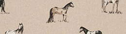 Clarke & Clarke Chevaux Linen