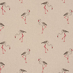 Clarke & Clarke Flamingo Linen