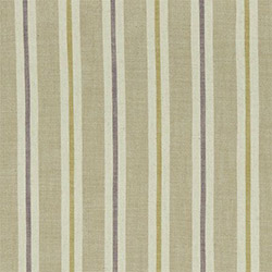 Clarke & Clarke Sackville Stripe Heather/Linen