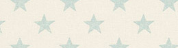 Clarke & Clarke Stars Duckegg