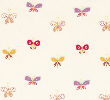 Scion Flutterby Rhubarb/Violet/Rose