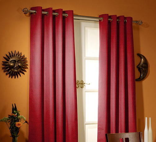 Tissu Napoli Uni Grenat
