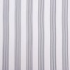 Tissu Pearl Bay Fine Rayure Gris Blanc