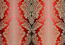 Clarke & Clarke Ornato Cardinal