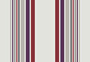 Tissu Optik Rayure Rouge Prune Taupe Blanc