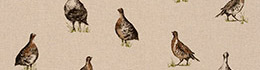 Clarke & Clarke Gamebirds Linen