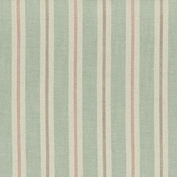 Clarke & Clarke Sackville Stripe Mineral/Blush