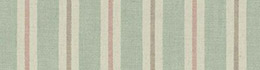 Clarke & Clarke Sackville Stripe Mineral/Blush