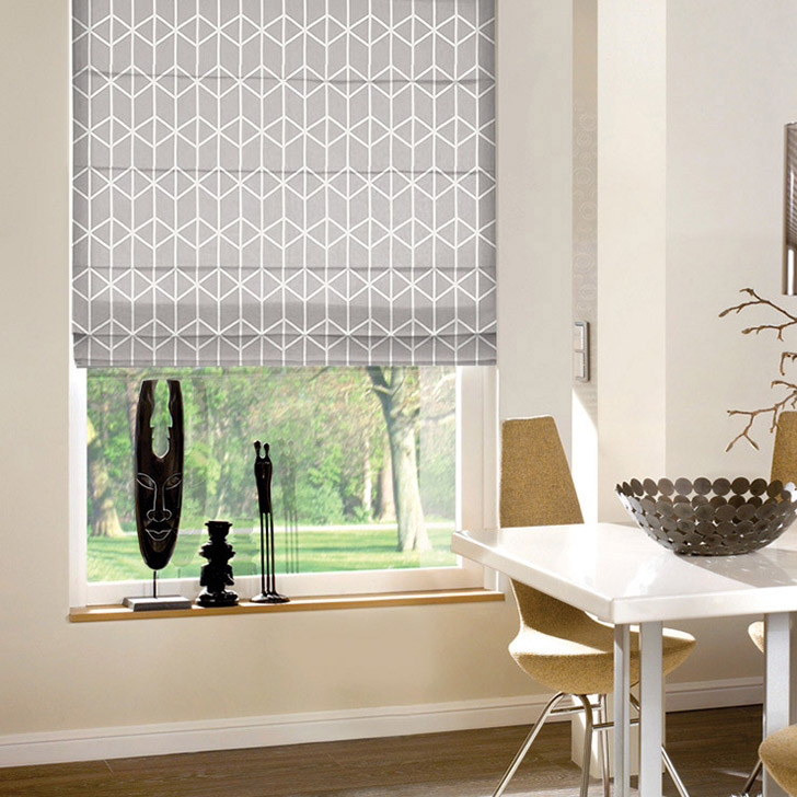 Scion Nendo Graphite Roman Blinds