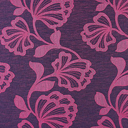 Tissu Orsay Fleur Rose