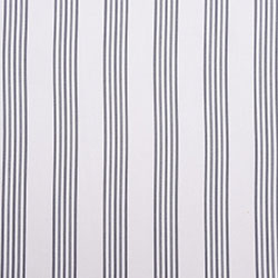Tissu Pearl Bay Fine Rayure Gris Blanc