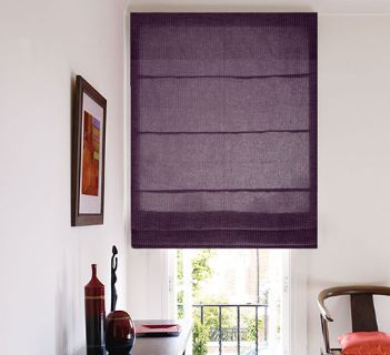 Voile Optik Faux Uni Rectangle Prune